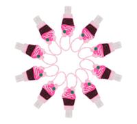 DRESSOOS 10piezas Botellas De Silicona Vacías Botellas De Viaje Adorables Con Recipientes Reutilizables Para Lociones y Gel De Manos