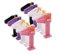 DRESSOOS 10piezas Clips Para Fijar Esmalte De Uñas Gel y Acrílico Herramienta De Ubicación Para Manicura Para Profesional y Personal