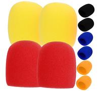 DRESSOOS 10piezas Cubiertas De Micrófono De Parabrisas Para Micrófono Protección Para Grabación Ktv