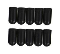 DRESSOOS 10piezas Protector De Punta De Baquetas De Silicona Amortiguadores Silenciosos Para Práctica De Tambor Cubiertas Resistentes y Reducción De Ruido Para Ensayos