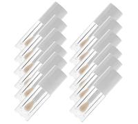 DRESSOOS 12 Piezas Tubos Pequeños De Brillo Labial Vacíos Envases De Brillo Labial Con Aplicador De Varita Rellenable Para Uso Maquillaje De Labios