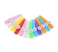 DRESSOOS 12piezas Kazoo Musical Para Niño Niña Colores Aleatorios Instrumento Educativo Divertido Para Fiestas y Acompañamiento Musical