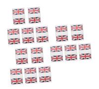 DRESSOOS 15 Juegos Aficionados Unido Pegatina Americana Alfiler De La De Canadá Decoraciones Del Día De La Americanas Mundo Inglaterra Flag País Papel