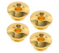 DRESSOOS 1juego Bloqueo De Correa De Guitarra De Metal Cierre Antideslizante Compatible Guitarras Eléctricas y Acústicas Fácil Instalación Material Duradero y Resistente