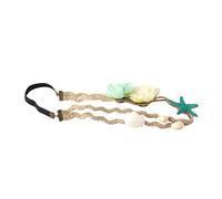 DRESSOOS 1pieza Diadema De Playa Para Mujer Diseño De Flores y Conchas Accesorio Elegante Para Fiestas y Ocasiones Especiales Para Usos Diarios y Eventos Sociales