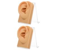 DRESSOOS 2 Juegos De Expositores De Joyas, Resistentes Al Desgaste, De Silicona, Multifunción, Para Mostrador, Modelo De Oreja Profesional, Modelo De Oreja Falsa, Para Mostrador