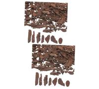 DRESSOOS 2 Piezas 1 Mesa De Arena, Material para Modelar, Kit De Mesa De Arena para Bricolaje, Elementos Esenciales para Paisajismo Rústico, Proyectos De Manualidades, Accesorios para