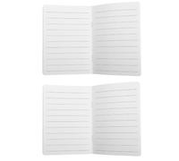 DRESSOOS 2 Piezas Cuaderno de Votos que Previene el Sangrado de Tinta de Papel Offset para Boda 50 Páginas Superficie Suave Diseño Elegante y Moderno para Parejas y Oficiante en Ceremonias