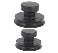 DRESSOOS 2 Piezas Herramientas De Succión Para Cuencos Ventosas Mango Fácil De Usar Mango De Succión Para Cuencos Cantores Elevador De De Goma Para Uso Estudio o Hogar