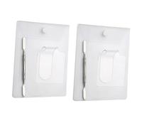 DRESSOOS 2 Uds Paletas Mezcladoras De Maquillaje De Mano Platos Cosméticos De Maquillaje Con 2 Uds De Espátulas