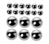 DRESSOOS 20piezas Bolas Mezcladoras Para Pintura Al Óleo Bolas Para Esmalte De Uñas Agitadores Para Para Para Manicura De Acero Para Manicura y Hogar