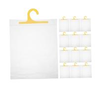 DRESSOOS 25 Unidades Bolsa Colgante con Cierre Automático PE Transparente 37x26 Cm