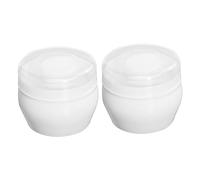 DRESSOOS 2juegos De Polvo Corporal Para Bebés De Borlas Esponjosas Para Polvos Para Pequeños Blanco Para Recién Nacidos Después Del Baño
