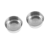 DRESSOOS 2piezas Comedero para Aves Interactivo De Inoxidable Caja De Forrajeo para Periquitos y Juguete Colgante Educativo para Mascotas