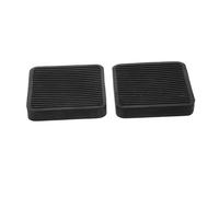 DRESSOOS 2piezas Cubiertas De Pedal De Freno Y Embrague De Goma Para Camiones Y Coches Repuestos Duraderos Fácil Instalación Y Mejora De Seguridad Para Accesorios De Interiores Automotrices