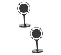 DRESSOOS 2piezas Micrófono Vintage Simulación Retro para Decoración y Fotografía Accesorio De Estilo Clásico Juguete para Fiestas y Eventos Diseño Ligero y Creativo para Actividades