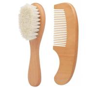 DRESSOOS 2piezas Peine y Cepillo Creativo Para Peine De Madera Cuidado Del Cabello y Estimulación Del Cabelludo
