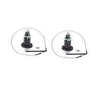 DRESSOOS 2piezas Pickup De Guitarra Acústica y Ukulele De Volumen Diseño Portátil y Fácil Instalación Para Música