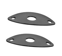 DRESSOOS 2piezas Tapas Del Enchufe Para Guitarra Eléctrica Cubiertas Almohadillas Exteriores Forma De Ojo De Gato Para Conector De Salida De Guitarra