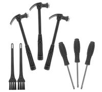 DRESSOOS 3 Juegos Kit de Excavación para Herramientas Plásticas Martillo Cincel Cepillo Juguete Educativo para Gemas y Cristales Stem Geología y Arqueología