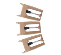 DRESSOOS 3piezas Cabezal De Captación De Aguja Para Tocadiscos Aguja De Repuesto Para Tocadiscos Vintage Compatible Fonógrafo Diseño Aluminio Color