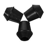 DRESSOOS 3piezas Pies Soporte Batería Almohadillas Pies Goma Herrajes Soporte Bastidor Batería