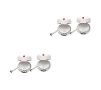 DRESSOOS 4 Piezas Accesorios de Maquillaje Labio vacío Equipo transatlántico máscara para Dormir de Labios Poseedor Maquillaje en Crema Tapa envase bálsamo Labial Caso de Brillo de Labios