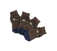 DRESSOOS 4 Piezas Calcetines De Gato Cuidados del Perro Criar Suministros para Cachorros Mascota Calcetines para Perros Juguetes Accesorios para Perros Cosas De Perro Cortaúñas para Perros