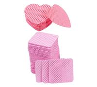 DRESSOOS 400hojas Desmaquillantes De Uñas De Almohadillas Limpiadoras Para Esmalte y Extensiones De Pestañas Suave y Absorbente Para Viajes y Uso Personal