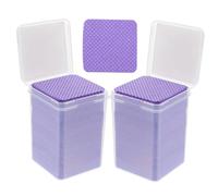 DRESSOOS 400piezas De Limpieza Para Pestañas y Uñas Almohadillas Desmaquillantes Para Extensiones De Pestañas y Limpieza De Esmalte Para Profesional y Personal