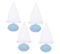 DRESSOOS 4piezas Colector De Pelo para Filtro Flotante De Pelusa para Lavadora Removedor Reutilizable De Pelo De De Pelusa para Lavandería Bolsa De para Lavado