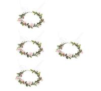 DRESSOOS 4piezas Guirnalda Floral De Para Novia Diadema Accesorio De Boda Elegante Para y Especiales