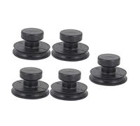 DRESSOOS 5 Cuencos De Goma Con Ventosa, Suministros Para Cuencos, Elevador De Cuencos De Goma, Herramienta De Succión, Asa De Elevación Para Cuencos, Asa De Succión Portátil, Asas Para