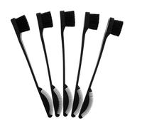 DRESSOOS 5 Pinceles De Maquillaje De Doble Punta, Peine Para Cejas, Cepillos De Maquillaje De Doble Punta, Cepillos De Pestañas Y Aplicadores, Cepillos De Maquillaje De Doble Cara.