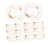 DRESSOOS 50piezas Redes Para Moños De Baile Redes Invisible Cabello Accesorios Para Enfermeras Para Mujeres y Adolescentes Para Ballet y Danza