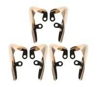 DRESSOOS 6 Protectores de Punta para Tacones Altos - Protectores de Punta de Zapatos Resistentes al Desgaste - Cubiertas de metálica para Zapatos de tacón, Ideales para Fiestas o Uso Diario.