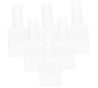DRESSOOS 6piezas Botellas Vacías De Esmalte De Uñas Reutilizables Pincel Para Maquillaje De Uñas Para Aplicadores De y Líquidos Hogar y Salones