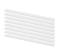 DRESSOOS 8 Piezas Funda Protectora de Cuchillo de Pan de PVC Blanco para | Restos y Partículas Metálicas, Protección del Filo Serrado, Uso en Cocina Doméstica
