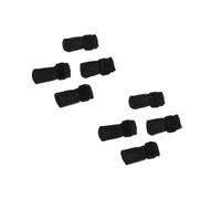 DRESSOOS 8 Piezas Zapatos de Gato cubrepatas para Gatos raspador paraca Botines de Gato Mitones Equipo Cat Footwear Botas Tapas de uñas de Gato Tapas para uñas de Gato poliéster Black