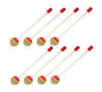 DRESSOOS 8piezas Bastones De Percusión Forma De Para Mallets Para Instrumentos Accesorios De Tambor Diversión Infantil