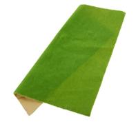 DRESSOOS Alfombra de Césped Artificial para Modelos Arquitectónicos Tacto Cómodo y Alta Realidad, Color Verde Claro, Material Plástico Adecuado para Decoración de Jardines