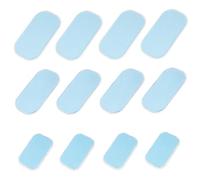 DRESSOOS Almohadillas de Gel Azul para Entrenamiento de Cadera 12 Piezas | Hidrogel, Diseño Flexible y Cómodo, Uso en Fitness Interior, para Hip Trainer y Buttock Trainer