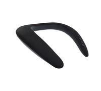 DRESSOOS Altavoz Inalámbrico en Forma Cuello Micrófono y Batería Recargable 1200mah para Deportes y Uso Diario Color Negro Abs