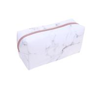 DRESSOOS Bolsas De Almacenamiento De Artículos De Tocador con Diseño De Veta De Mármol Bolsa De Maquillaje De Viaje De Gran Capacidad Bolso De Mano Portátil para Mujer Diseño Compacto