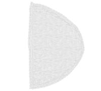 DRESSOOS Bufanda de Encaje Color Blanco para Mujer Estilo Católico, Pañuelo de Moda Cabeza y Cuello, Ligero y Elástico, Velo Floral Patrón Aleatorio, Adecuado para Bodas y Eventos