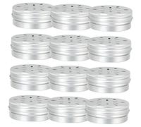 DRESSOOS Cachorro 12 Piezas Caja de para Perros Kit de Trabajo de Olor a Perro Juguete Recipiente metalico con Tapa Soporte de Entrenamiento de Nariz de Perro Entrenamiento canino Ronda