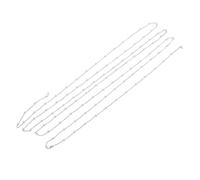 DRESSOOS Cadena de Perlas Artificiales Fácil de Cortar Aleación Resistente que No se Deforma para Hacer Collares y Pendientes Adecuado para Manualidades y Regalos