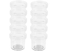 DRESSOOS Caja De 16 Piezas para Observar Insectos, Recipiente para Observación, Taza, Accesorio De Alimentación, Instrumento De Enseñanza, Recipiente Portátil, Contenedor para Animales,