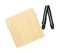 DRESSOOS Cajón De Madera Portátil Tambor Cajón Instrumento Musical Para Interpretación Moderno