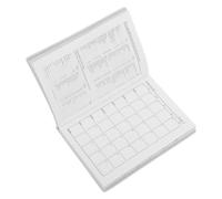 DRESSOOS Calendario Pu Cuaderno Negro Completo Anual Papel de Agenda 2027 Páginas Segmentadas y Estudiantes para Estudio y Trabajo